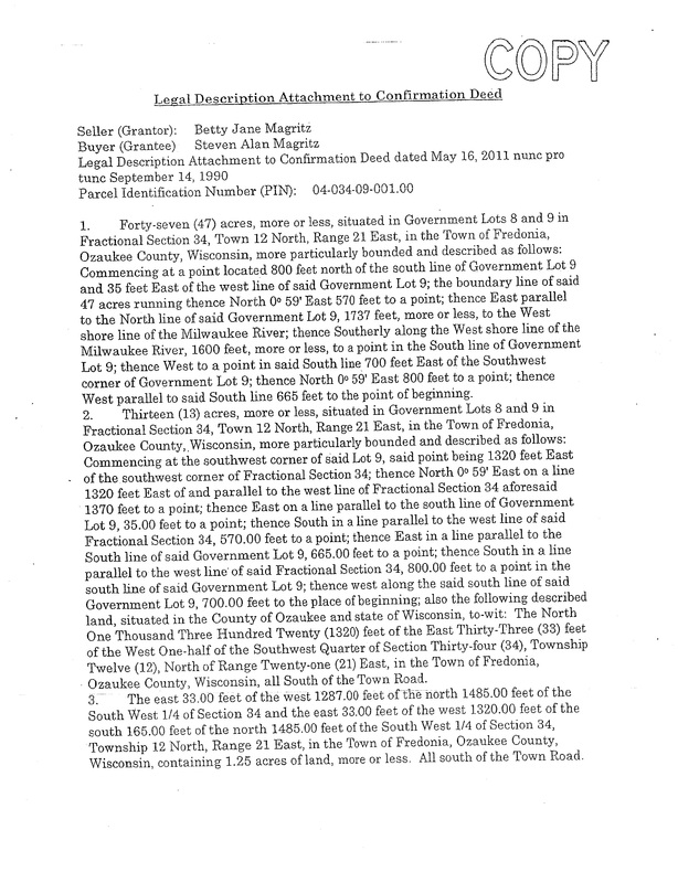 OzaukeeMOB.org, this is Page six (6) of corrupt Ozaukee County, Wisconsin, District Attorney Adam Y. Gerol’s attempt at malicious prosecution of property rights advocate Steve Magritz. This is typical of corrupt prosecutors who are trying to make a name for themselves by “Nifonging” innocent men like Mike Nifong attempted with the Duke University Lacrosse players. Adam Gerol is the epitome of a corrupt lawyer or corrupt attorney. Gerol is attempting to prosecute an innocent man in order to cover up the crimes of a fellow attorney named Dennis E. Kenealy, the Corporation Counsel of Ozaukee County, Wisconsin.