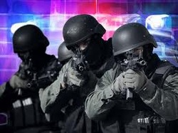 OzaukeeMOB.org, SWAT Team goons, also known as Lawless sheriff Maury Straub’s marauders.